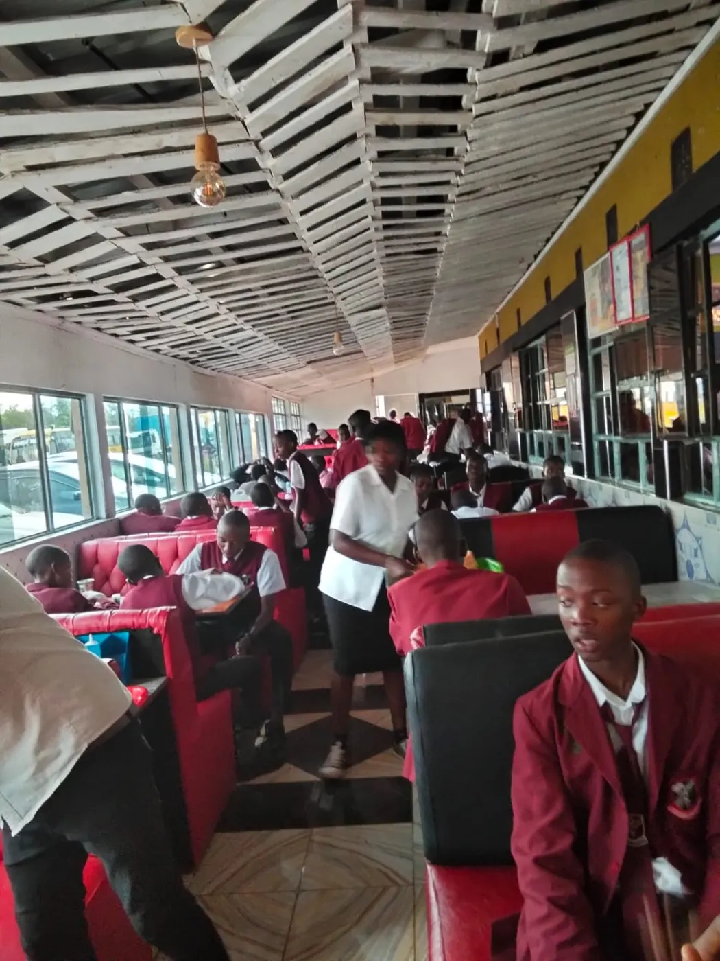 Long dining hall